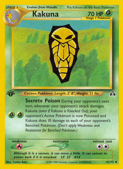 Pokemon Neo Discovery Kakuna - 41