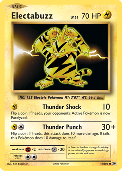 Pokemon Evolutions Electabuzz - 41