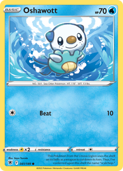 Pokemon Astral Radiance Oshawott - 41