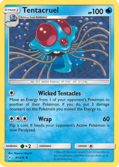 Pokemon Unbroken Bonds Tentacruel - 41