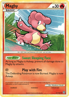 Pokemon HS—Triumphant Magby - 41