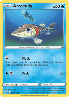 Pokemon Vivid Voltage Arrokuda - 41