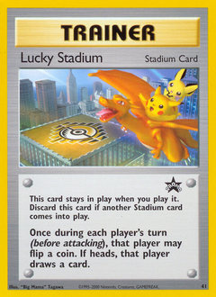 Pokemon Wizards Black Star Promos Lucky Stadium - 41