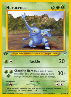 Pokemon Neo Destiny Heracross - 41