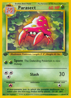 Pokemon Jungle Parasect - 41
