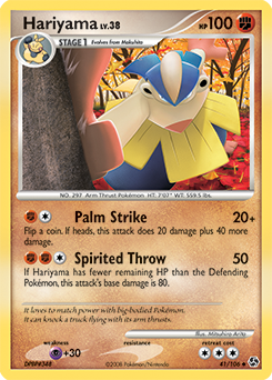 Pokemon Great Encounters Hariyama - 41