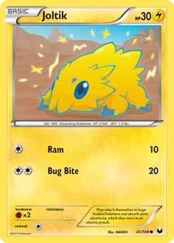 Pokemon Dark Explorers Joltik - 41