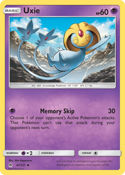 Pokemon Forbidden Light Uxie - 41