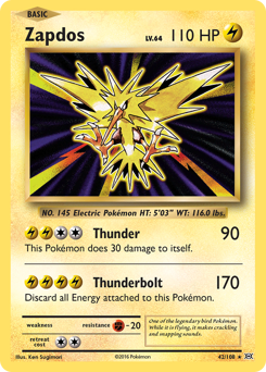Pokemon Evolutions Zapdos - 42