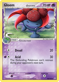 Pokemon Holon Phantoms Gloom δ - 42