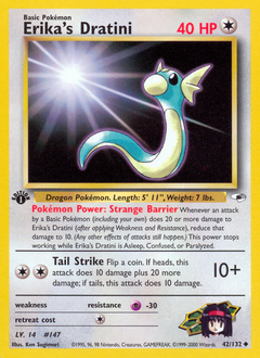Pokemon Gym Heroes Erika's Dratini - 42