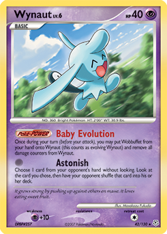 Pokemon Diamond & Pearl Wynaut - 42