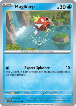 Pokemon Paldea Evolved Magikarp - 42