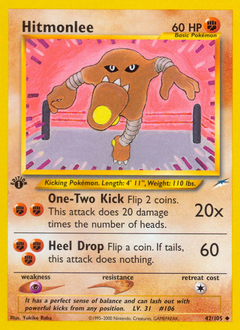 Pokemon Neo Destiny Hitmonlee - 42
