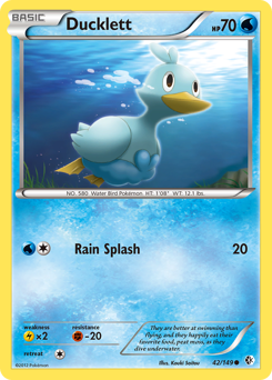 Pokemon Boundaries Crossed Ducklett - 42