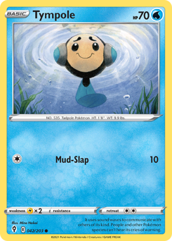 Pokemon Evolving Skies Tympole - 42