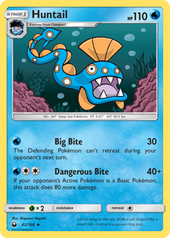 Pokemon Celestial Storm Huntail - 42