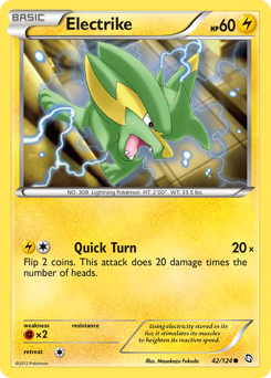 Pokemon Dragons Exalted Electrike - 42