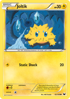 Pokemon Dark Explorers Joltik - 42
