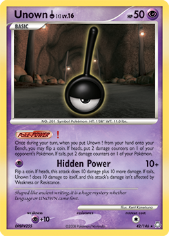 Pokemon Legends Awakened Unown [!] - 42