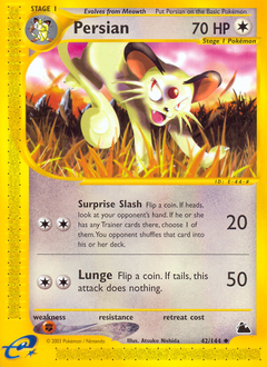 Pokemon Skyridge Persian - 42