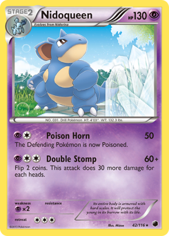 Pokemon Plasma Freeze Nidoqueen - 42