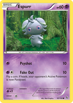 Pokemon Flashfire Espurr - 42