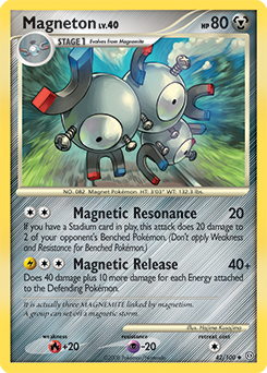Pokemon Stormfront Magneton - 42