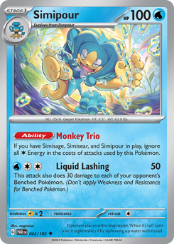 Pokemon Paradox Rift Simipour - 42