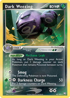 Pokemon Team Rocket Returns Dark Weezing - 42
