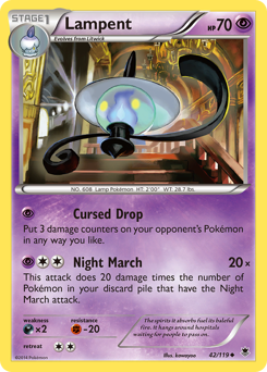 Pokemon Phantom Forces Lampent - 42