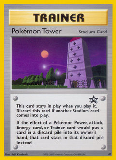 Pokemon Wizards Black Star Promos Pokémon Tower - 42