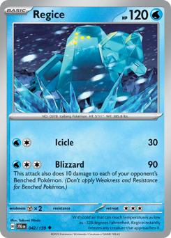 Pokemon Journey Together Regice - 42