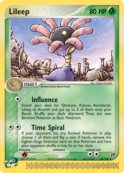 Pokemon Sandstorm Lileep - 42