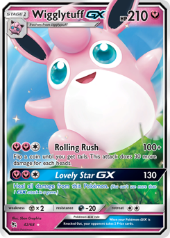 Pokemon Hidden Fates Wigglytuff-GX - 42