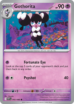 Pokemon White Flare Gothorita - 42