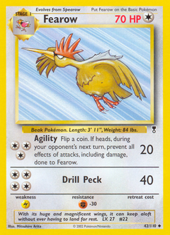 Pokemon Legendary Collection Fearow - 42