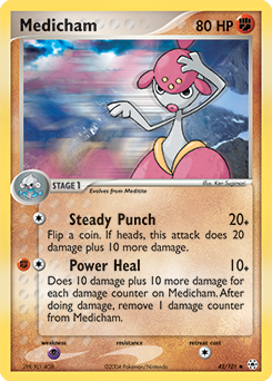 Pokemon Hidden Legends Medicham - 42