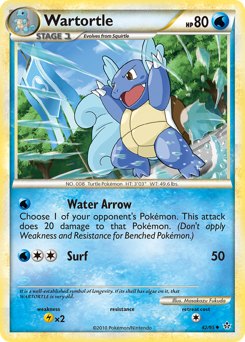 Pokemon HS—Unleashed Wartortle - 42