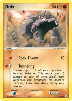 Pokemon FireRed & LeafGreen Onix - 42