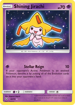 Pokemon Shining Legends Shining Jirachi - 42