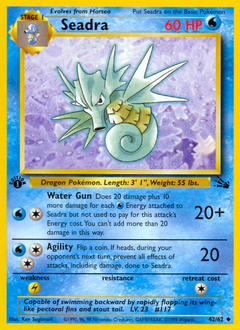 Pokemon Fossil Seadra - 42