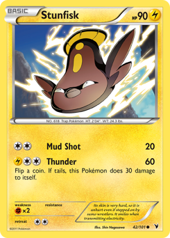 Pokemon Noble Victories Stunfisk - 42