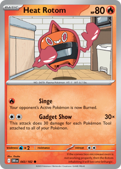 Pokemon Destined Rivals Heat Rotom - 43