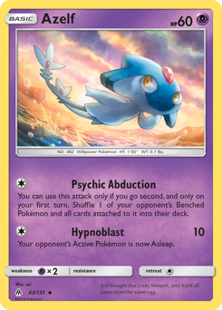 Pokemon Forbidden Light Azelf - 43