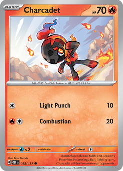 Pokemon Obsidian Flames Charcadet - 43