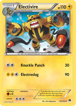 Pokemon BREAKpoint Electivire - 43