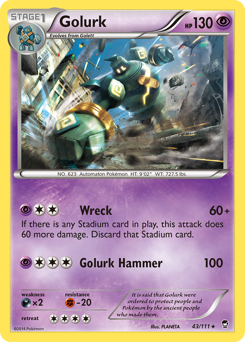 Pokemon Furious Fists Golurk - 43