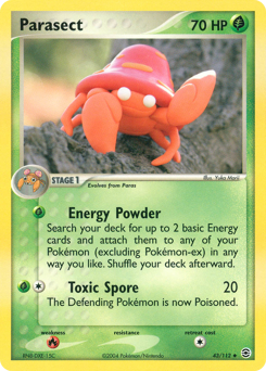 Pokemon FireRed & LeafGreen Parasect - 43