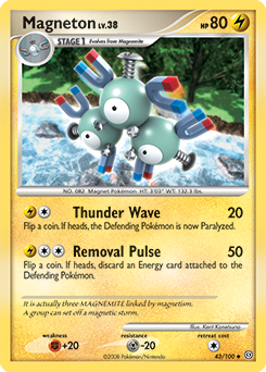 Pokemon Stormfront Magneton - 43